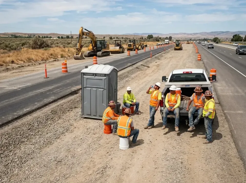 highway-road-construction-crew-007 — frequently asked questions, Porta Potty and Restroom Rentals in Old Saybrook Center, CT